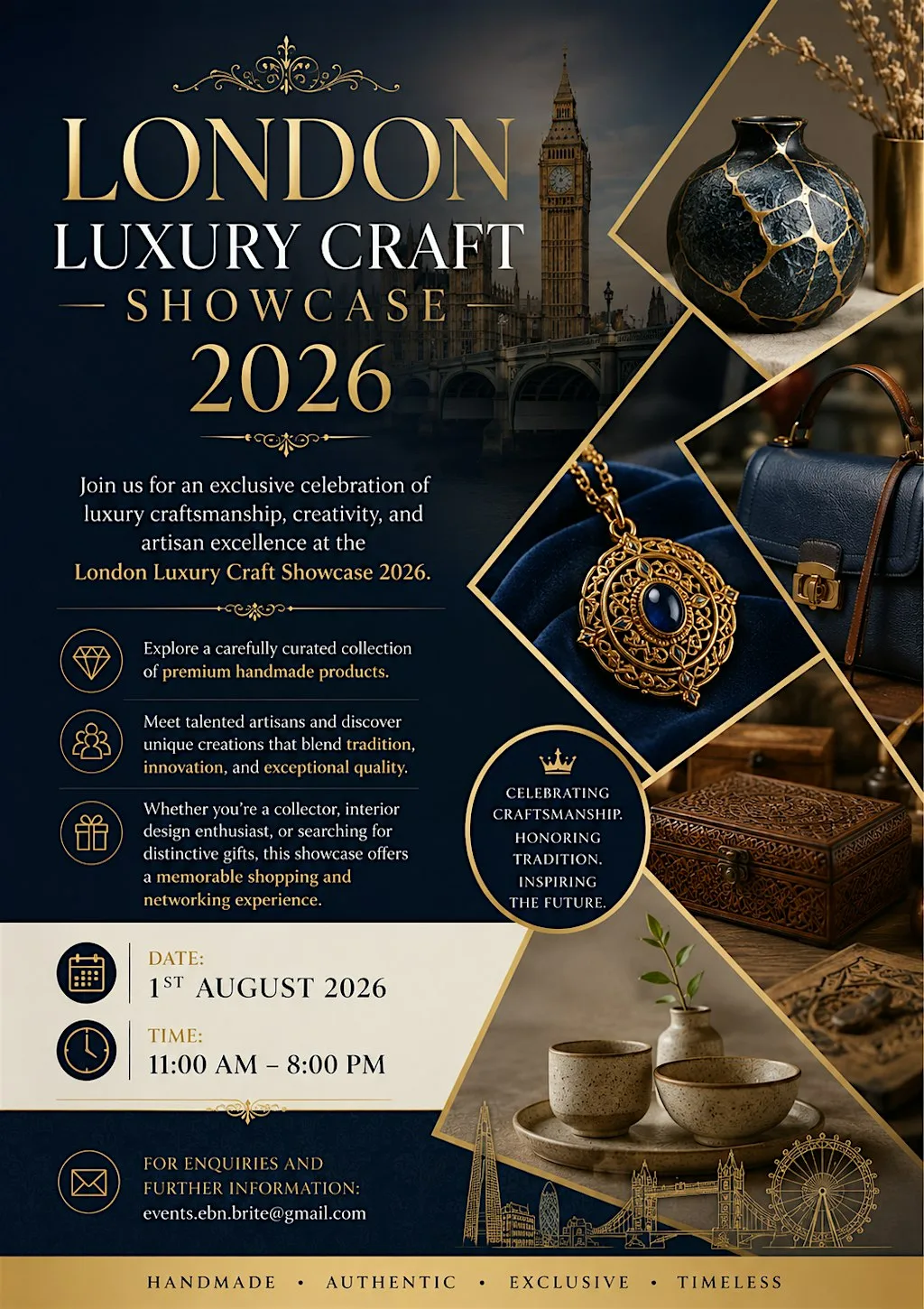 London Luxury Craft Showcase at Somerset House