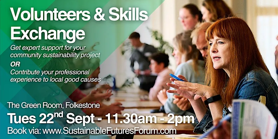 Volunteers & Skills Exchange at The Green Room Folkestone