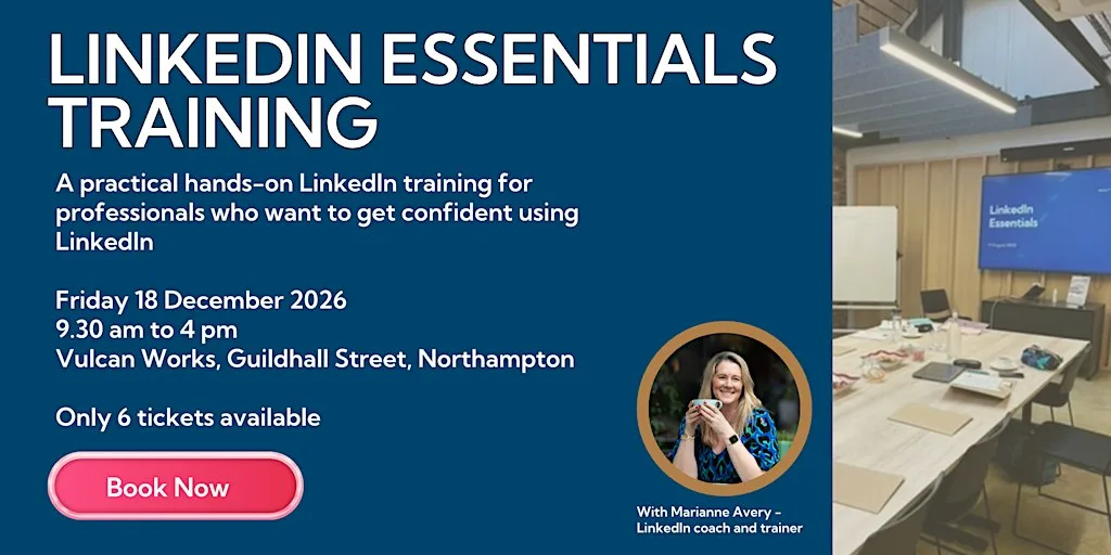 LinkedIn Essentials Training (Northampton) - 18th of December 2026
