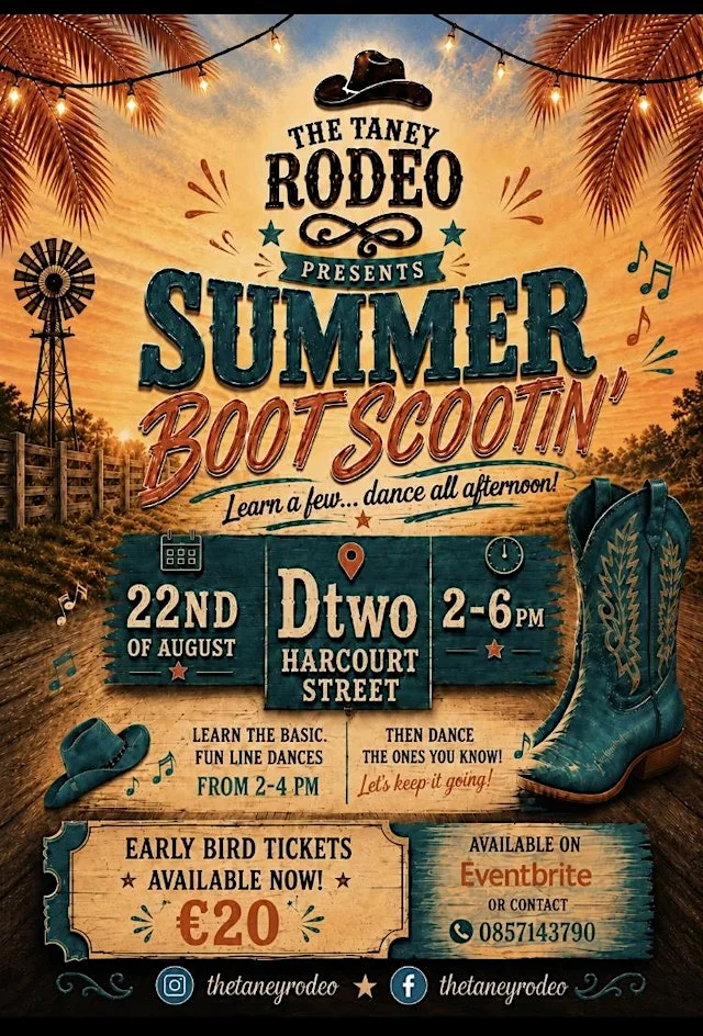 Line Dancing at Dtwo Harcourt Street – Grab Your Tickets Now! at Harcourt Hotel