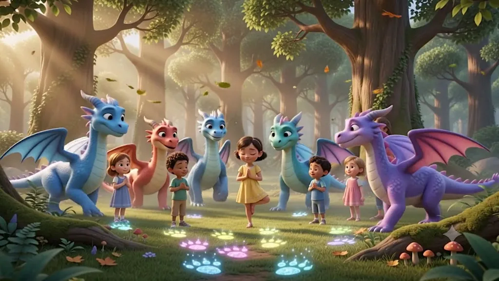 Family Yoga Dragon Quest at Rock & Rose Rituals & Conkers Earth School
