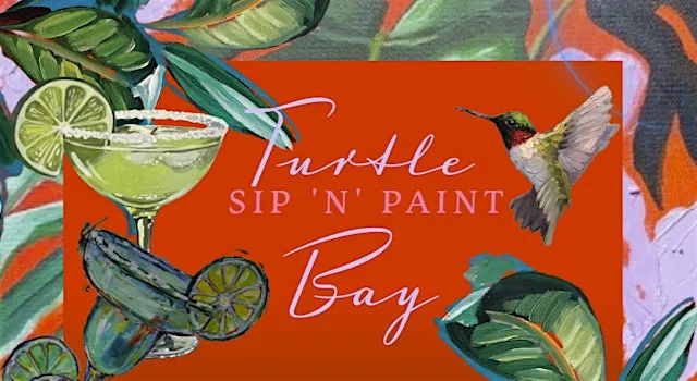 Birmingham Turtle Bay Paint and Sip (Including Complemetary drink) at Turtle Bay Birmingham