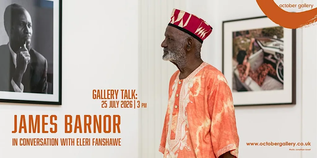 Gallery Talk: James Barnor in conversation with Eleri Fanshawe