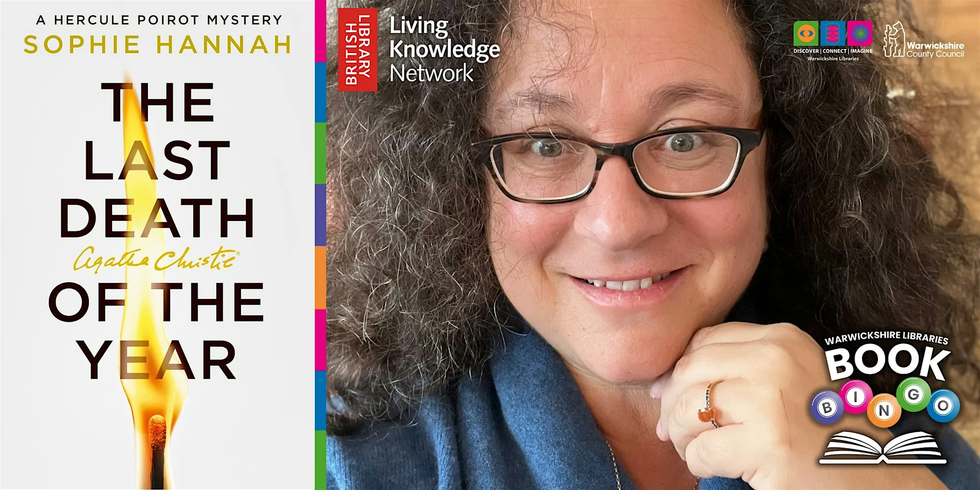 In Conversation with Sophie Hannah at Rugby Library and Information Centre