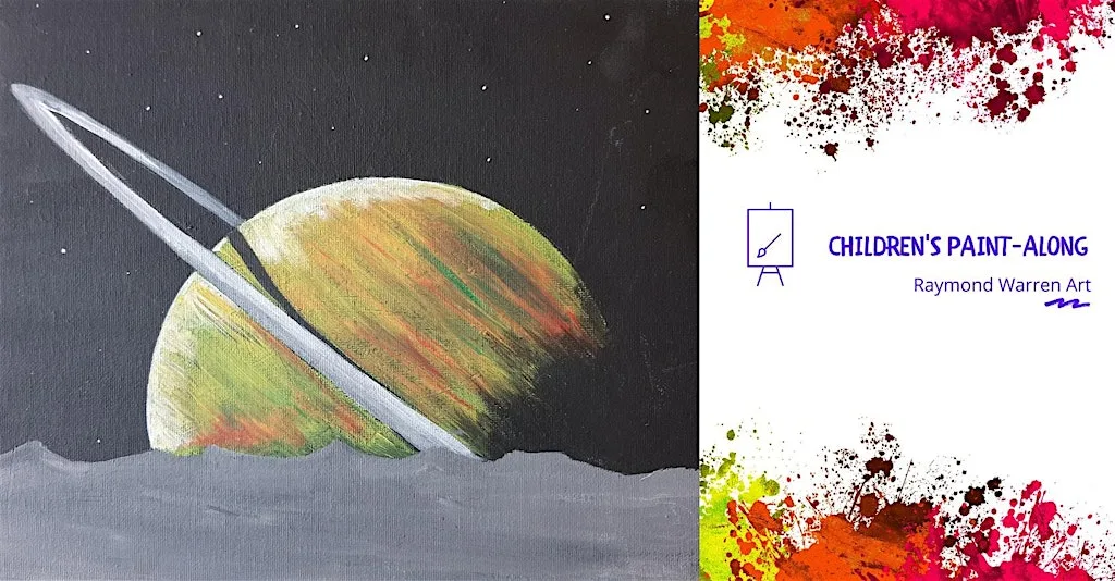 Children's Summer Holidays Paint-Along - 'Space Explorer' - Horsham