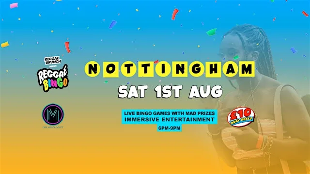 Reggae Bingo - Nottingham - Sat 1st Aug at The Cornerhouse