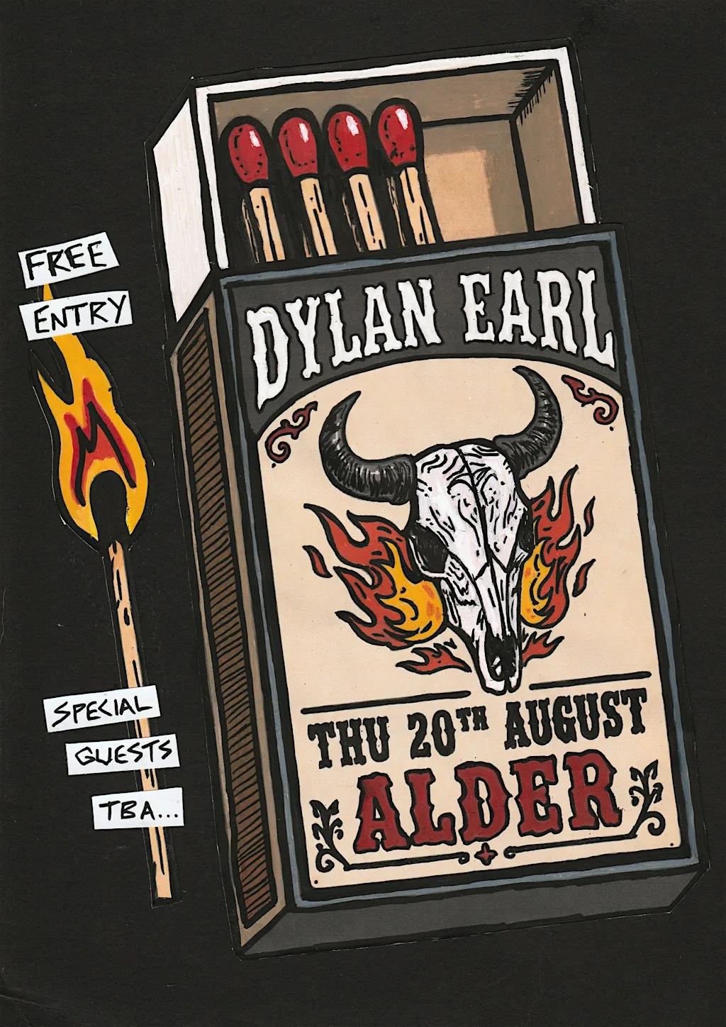 DYLAN EARL LIVE @ ALDER (FREE TICKETS) at Alder