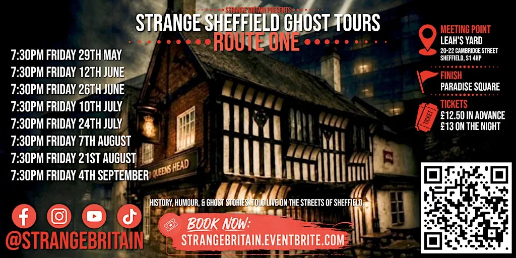 Strange Sheffield Ghost Tours: Route One at Leah's Yard