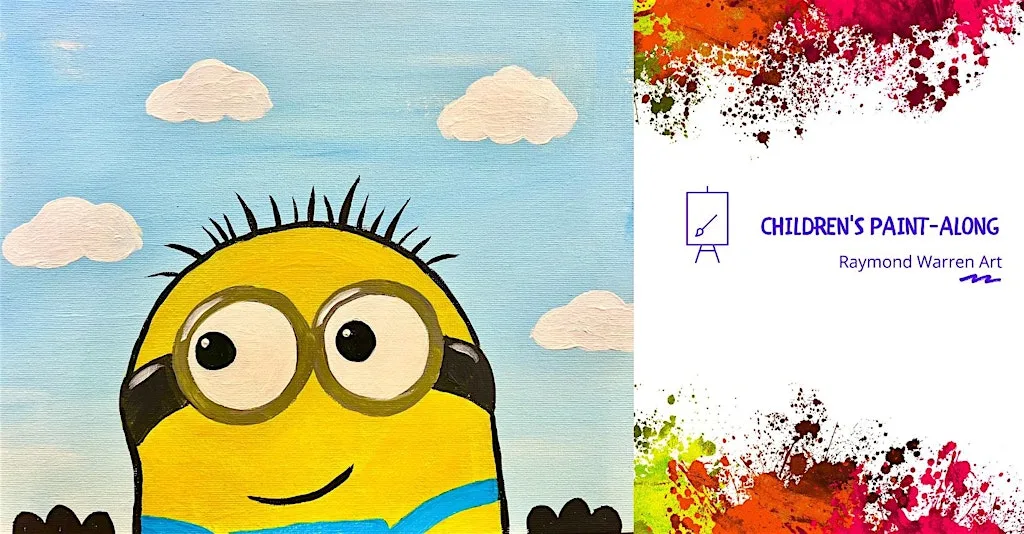 Children's Summer Holidays Paint-Along - 'Minions' - Horsham at Holbrook Tythe Barn