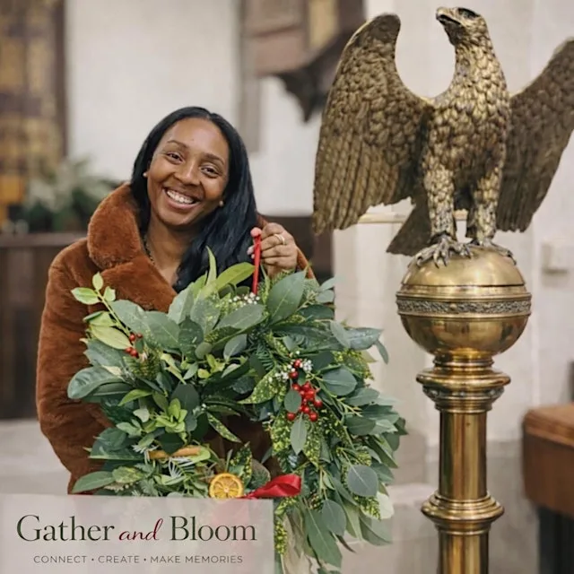 Christmas Wreath Making at The Green Squirrel