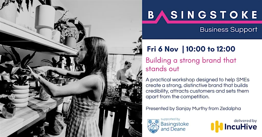 Business Support Workshop - Building a strong brand that stands out
