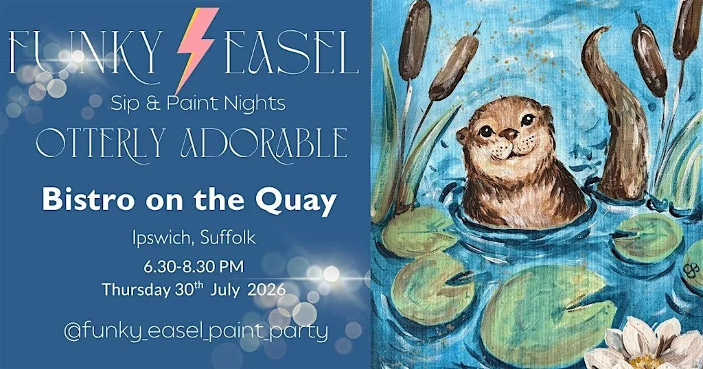 Funky Easel Sip & Paint Party at Bistro on the Quay at Bistro on the Quay