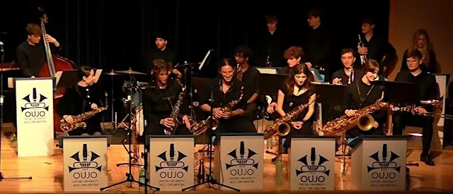 Oxford University Jazz Orchestra at St Giles' Church, Oxford