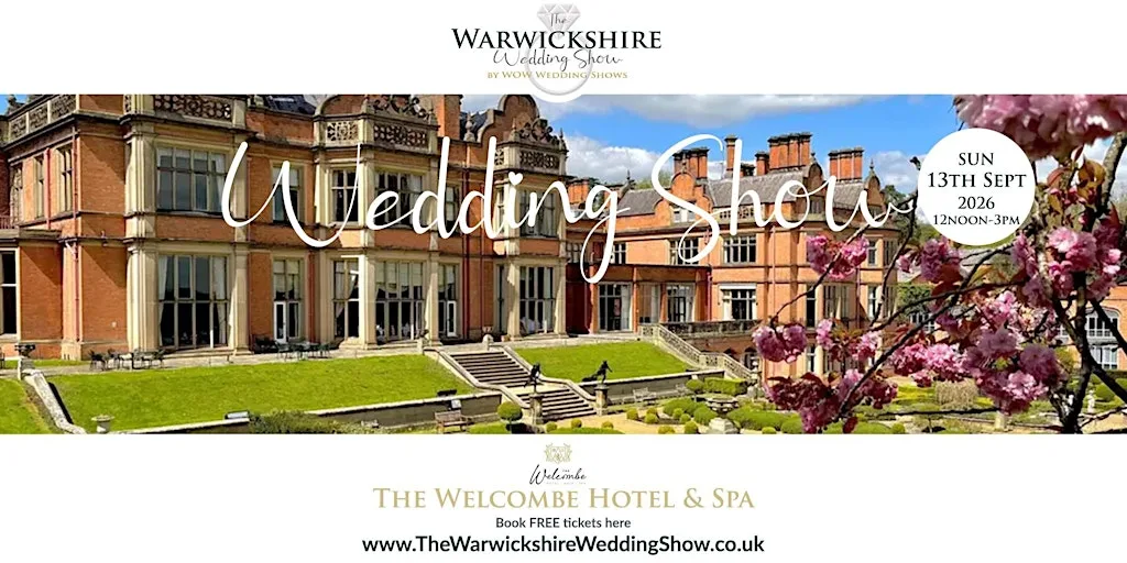 The Warwickshire Wedding Show Sunday 13th Sept 2026