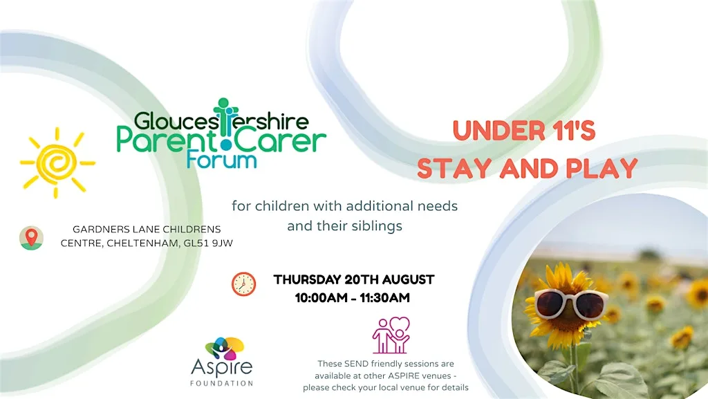 Aspire Under 11's Stay and Play August at Gardners Lane Childrens Centre