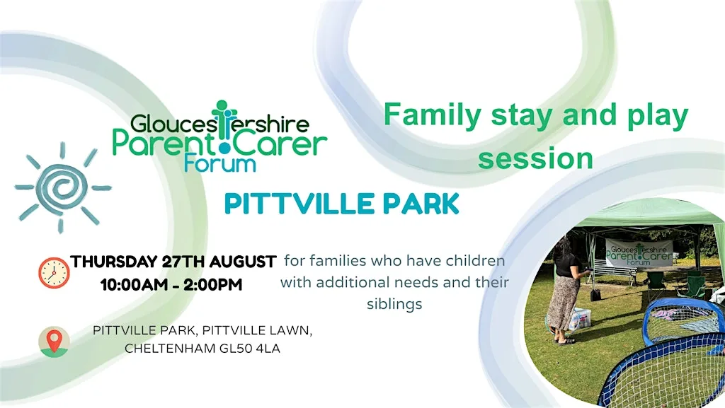 Pittville Park family Stay and Play August 2026 at Pittville Lawn