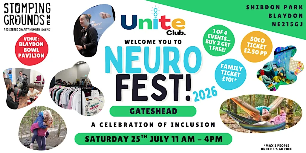 NEUROFEST Gateshead 2026 at Shibdon Park