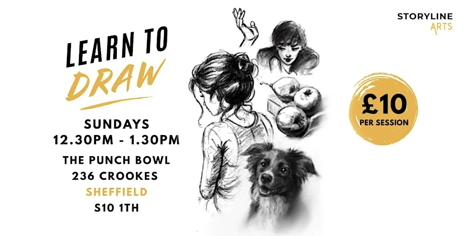 Learn to Draw with Storyline Arts at The Punch Bowl