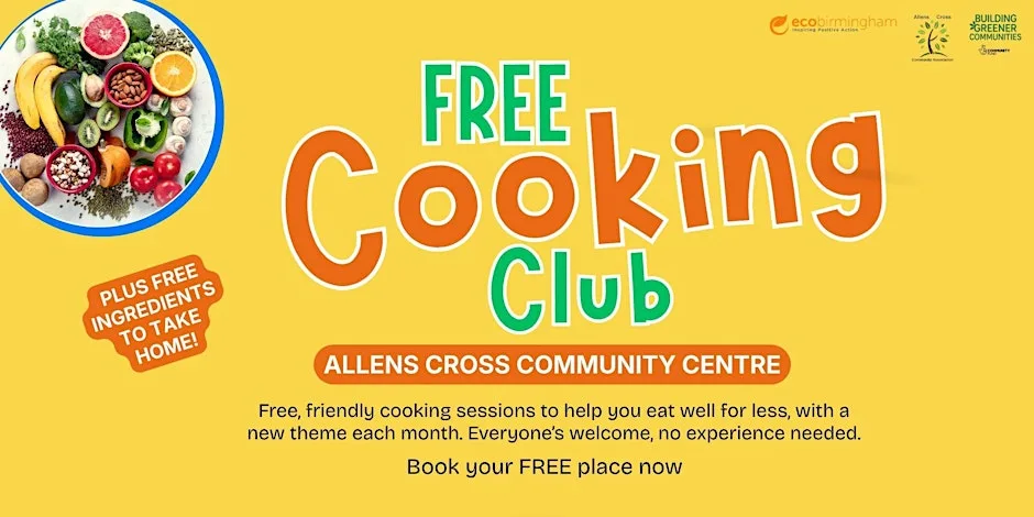 Allens Cross Cooking Club | September Session - Waste Less, Save More