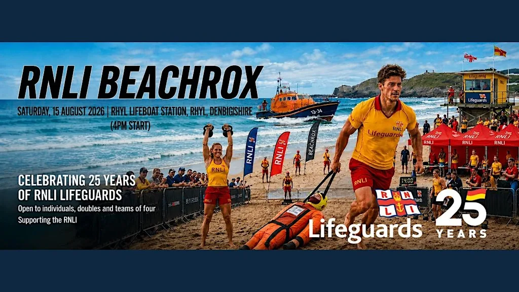 BeachROX 2026 - Rhyl RNLI at RNLI Rhyl Lifeboat Station