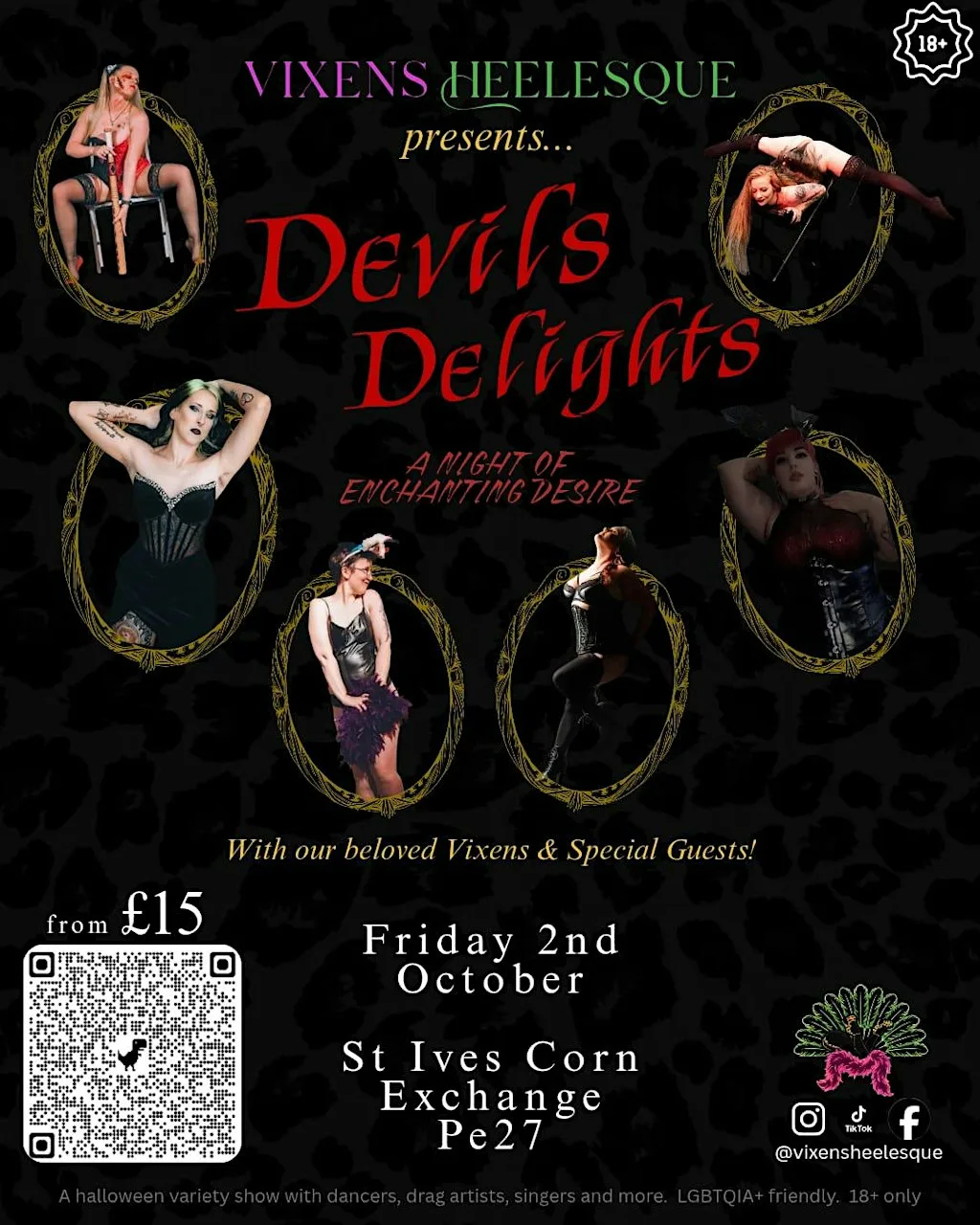 Devils Delight - A Night Of Enchanting Desire at St Ives Corn Exchange