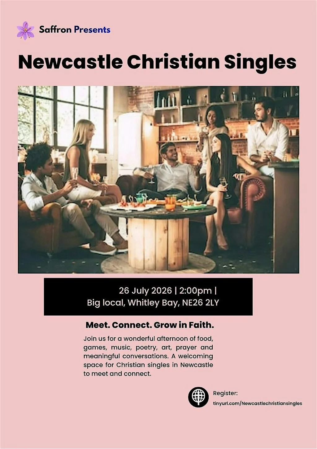Newcastle Christian Singles at Whitley Bay Big Local