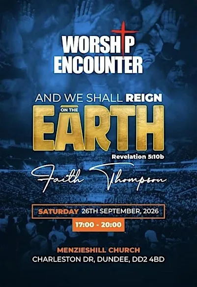 Worship Encounter 2026 at Menzieshill Church
