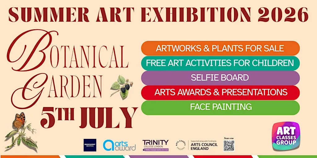 Summer Art Exhibition 2026 Botanical Garden