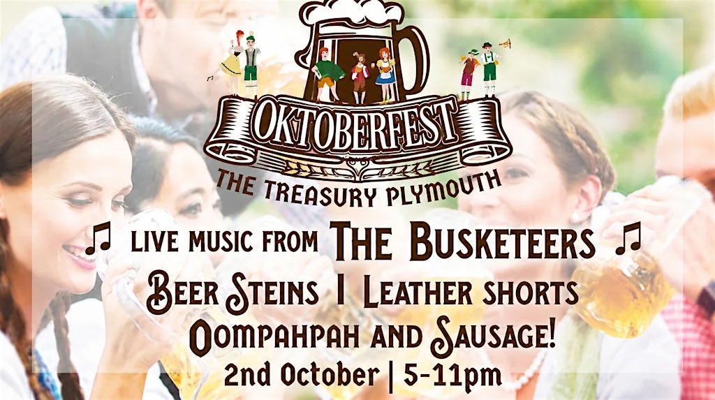 OKTOBERFEST- Plymouth at The Treasury Cafe-Bar-Restaurant