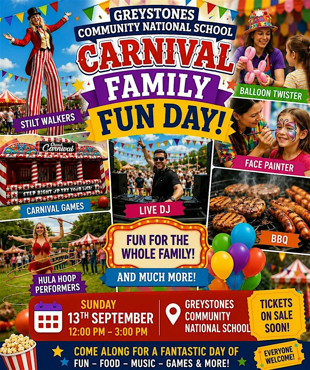 GCNS FAMILY FUN DAY at Greystones Community National School