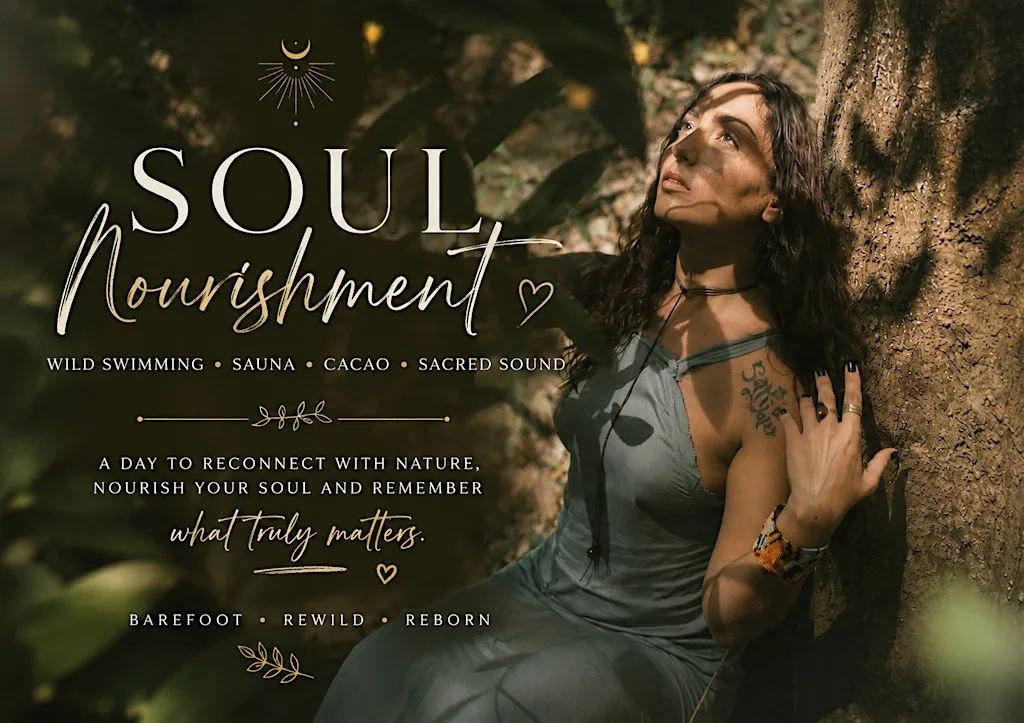 Soul Nourishment | Wild Swimming, Cacao Ceremony, Sacred Sound Concert at barefoot&bower