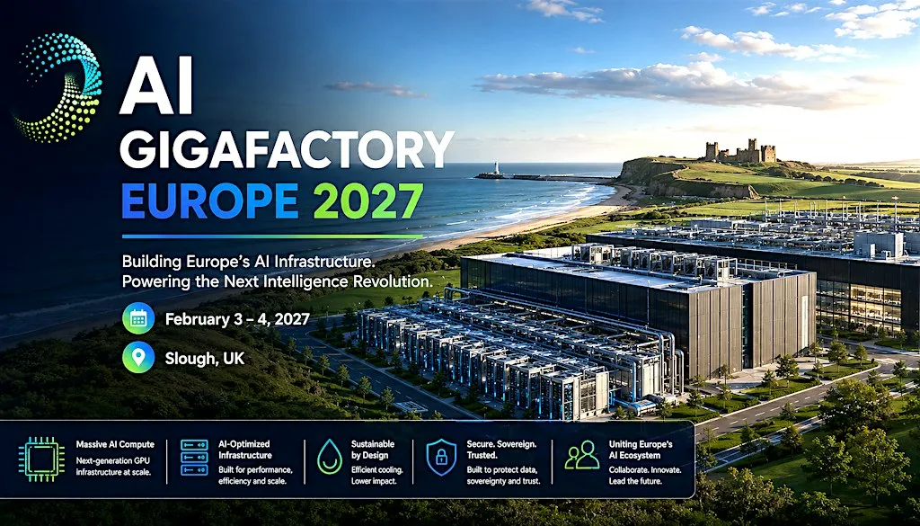 AI Gigafactory Summit Europe 2027 at Delta Hotels by Marriott Heathrow Windsor
