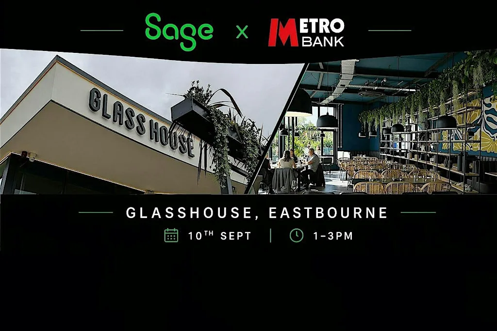 The Eastbourne Finance & Accounting Networking Event - Sept 2026 at GIass House