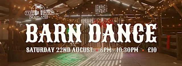 End of Summer Barn Dance at Teen Ranch Scotland