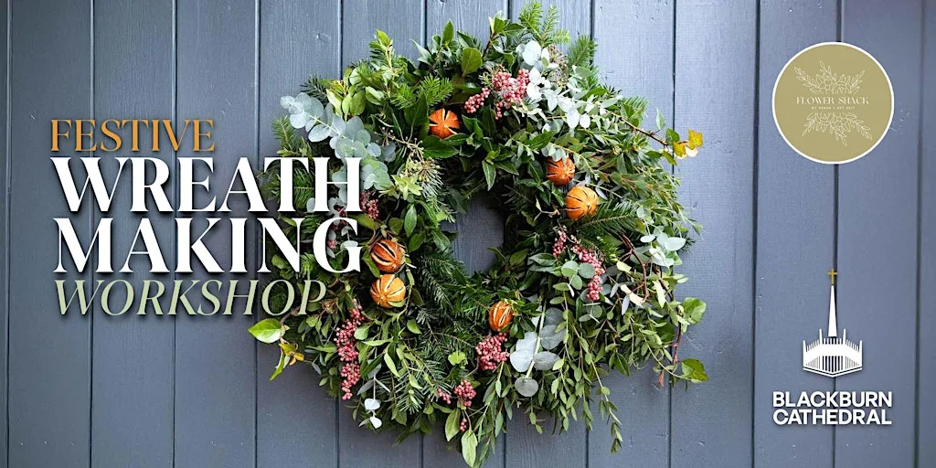 Festive Wreath Making Workshop at The Table For The Nation at Blackburn Cathedral
