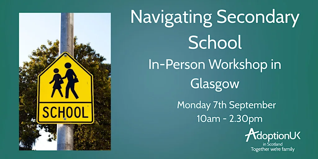 Navigating Secondary School - in person at The Parkhead Hub
