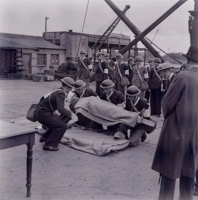 Defenses of Dublin Port at The Substation