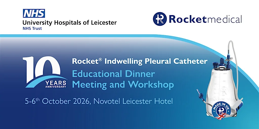 10th Rocket IPC (Pleural) Workshop at Novotel Leicester