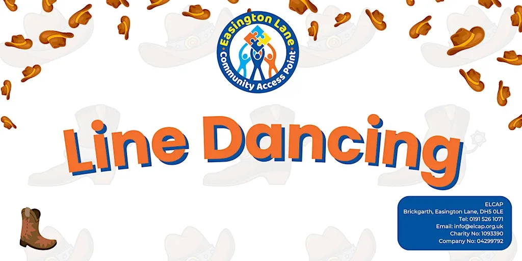 Line Dancing at Easington Lane Community Access Point