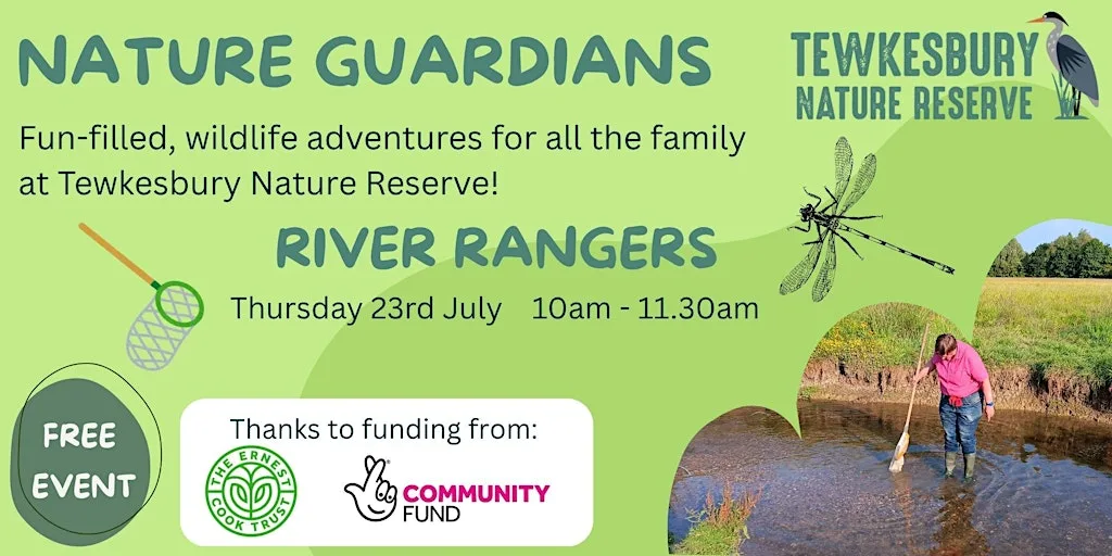 Nature Guardians - River Rangers at Tewkesbury Nature Reserve