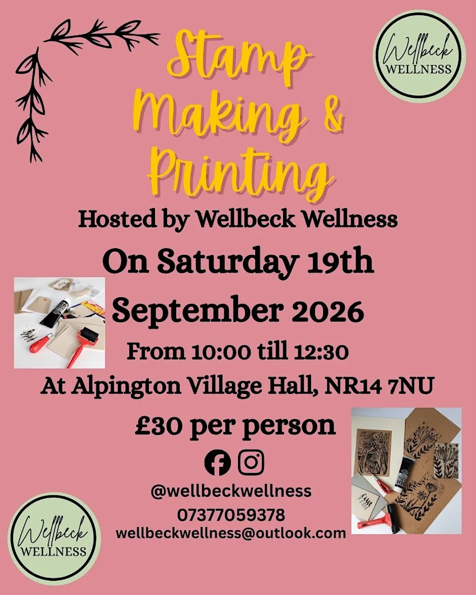 Stamp Making and Printing (lino cutting)