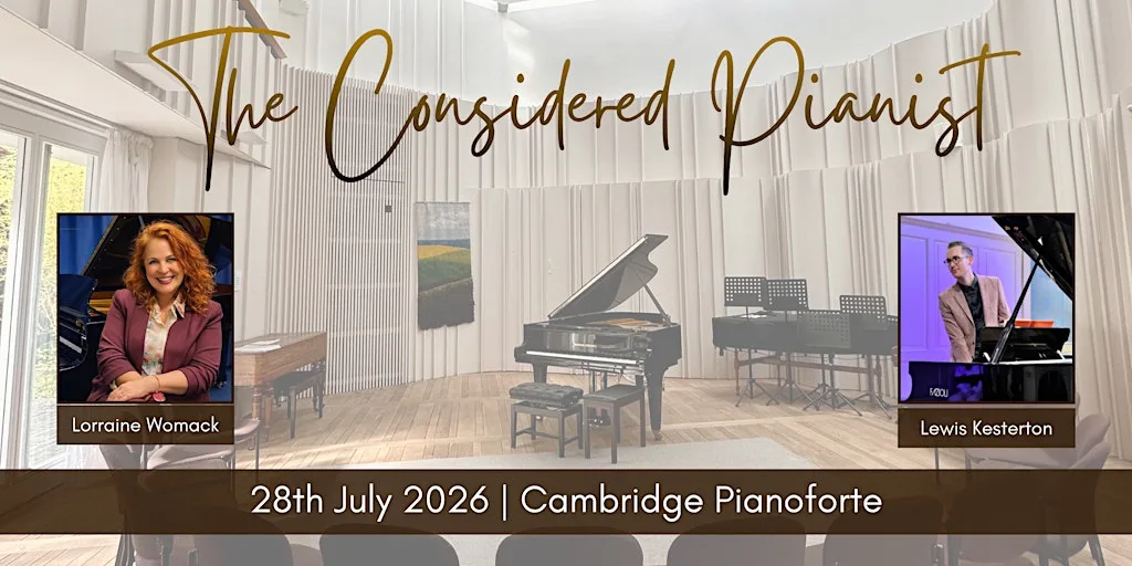 The Considered Pianist 2026 at Cambridge Pianoforte Centre, Kings Hedges Road, Cambridge