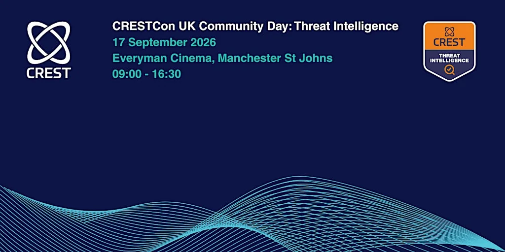 CRESTCon UK Community Event: Threat Intelligence at Everyman Manchester St. John's