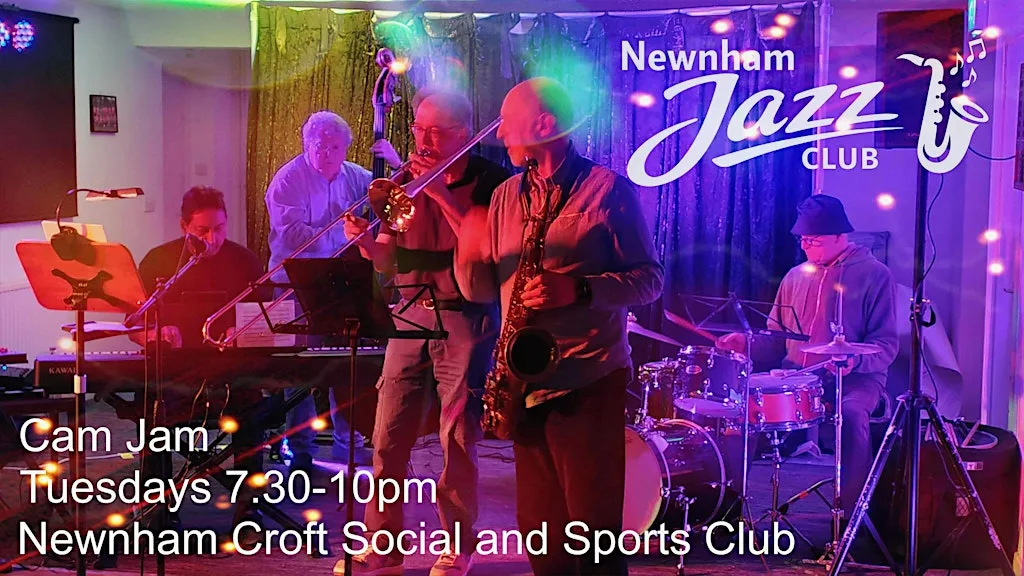 CamJam at Newnham Jazz Club Cambridge. at Newnham Croft Social and Sports Club