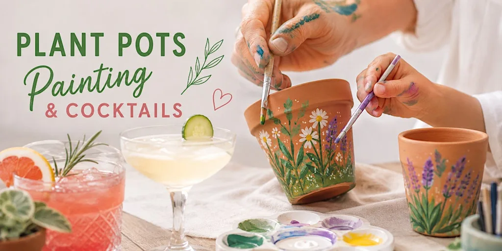 Feel Good Craft Club - Paint, Pour & Grow at Grandpa Joe's Potting Shed