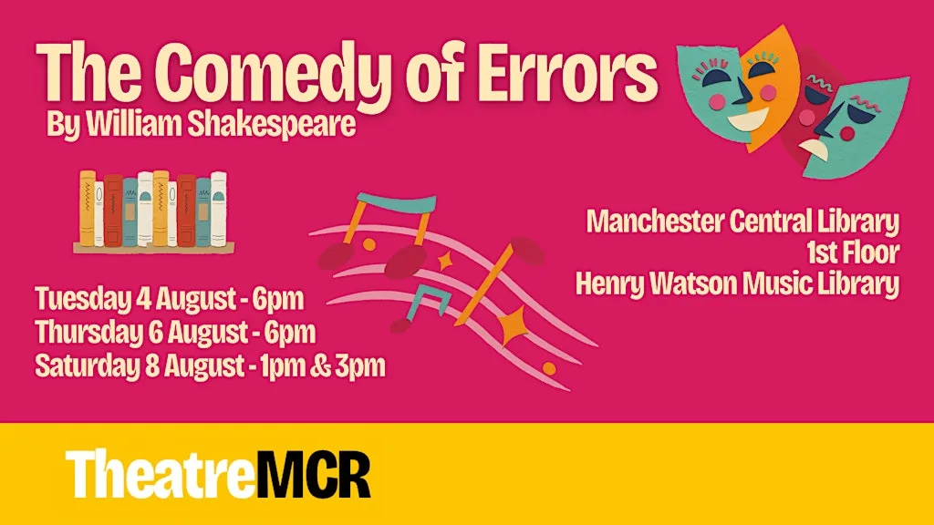 The Comedy of Errors by William Shakespeare at Central Library
