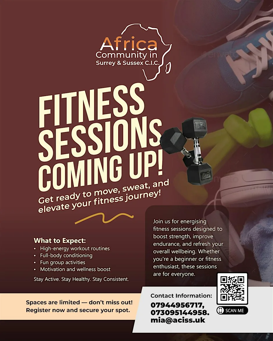 Fitness Sessions with ACISS at Horley Recreation Ground