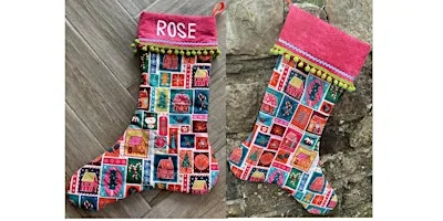 Heirloom Christmas Stocking at Blue House Fabrics