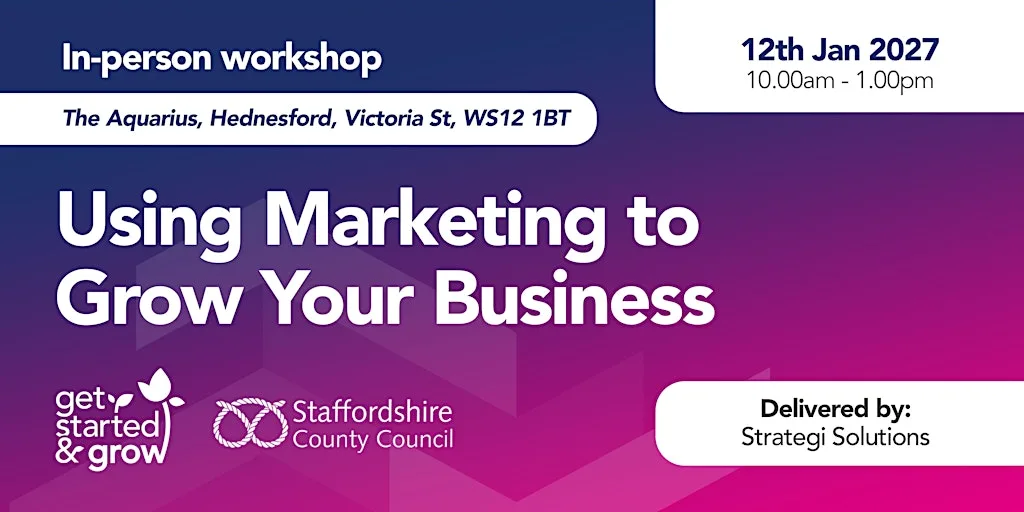 January 2027 Marketing Workshop (Get Started & Grow)