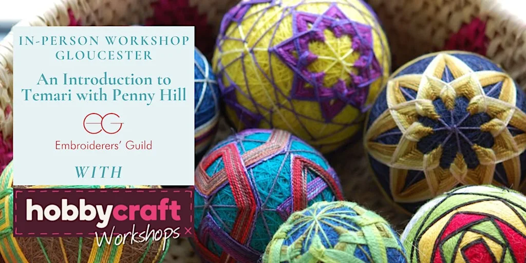 In Person Workshop: An Introduction to Temari with Penny Hill (Gloucester) at Hobbycraft Gloucester